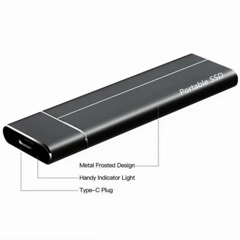 Bærbar SSD med 5TB lagerplads – Ekstern harddisk med hurtig overførsel