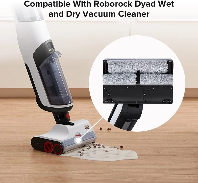 Roborock Dyad Wet/Dry Cordless Vacuum Replacement Roller Set