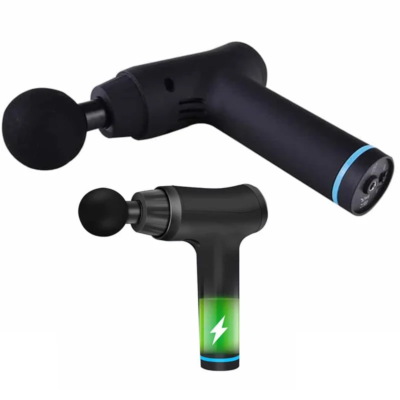 Massagepistol Pro+ med 6 massagehuvuden