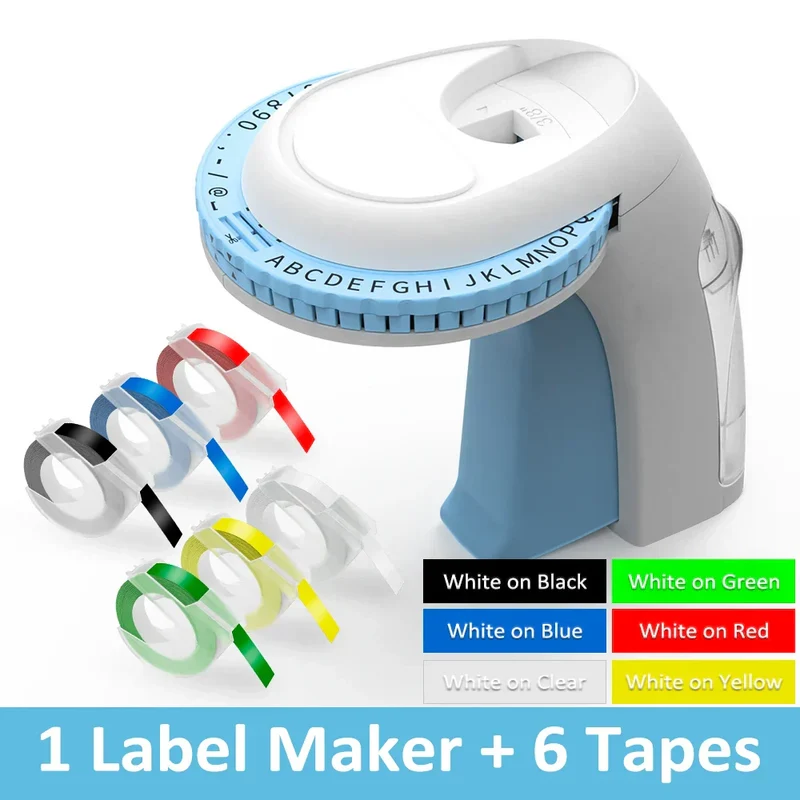 Bærbar manuel etiketprinter