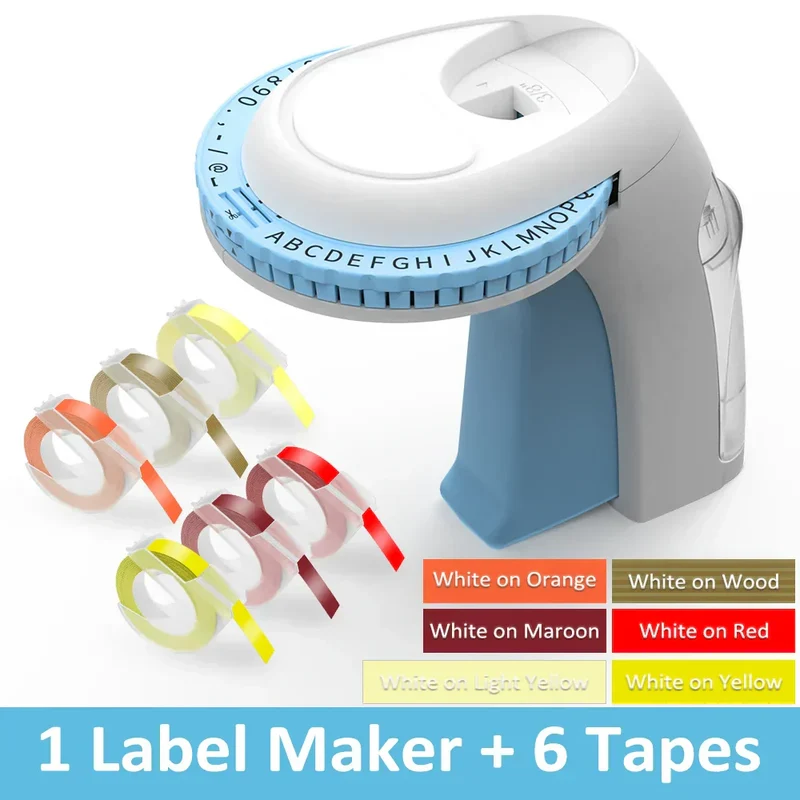 Bærbar manuel etiketprinter