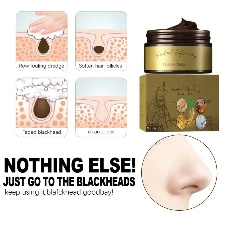 Sort Te Ansigt Peel-off Maske