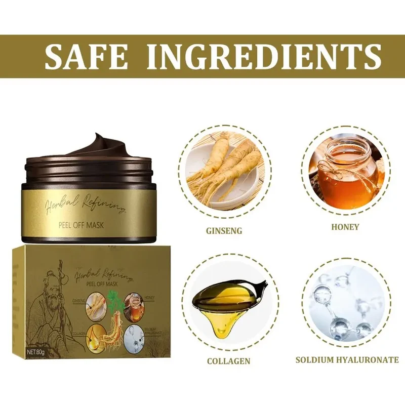 Sort Te Ansigt Peel-off Maske