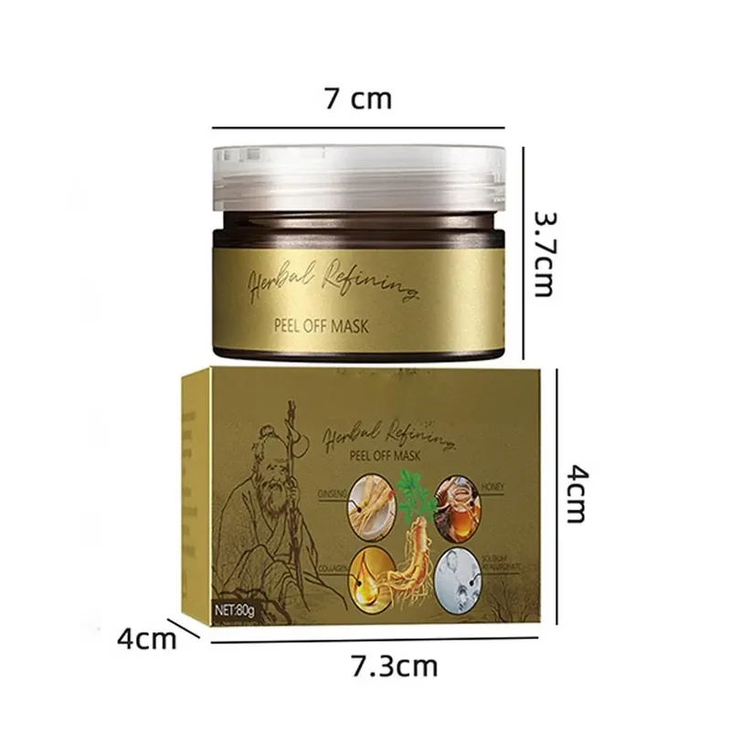 Sort Te Ansigt Peel-off Maske