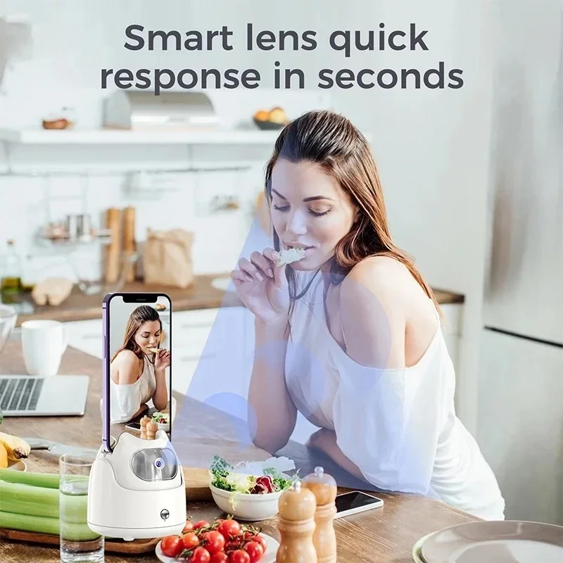 Smart Telefonholder med automatisk ansigtsgenkendelse