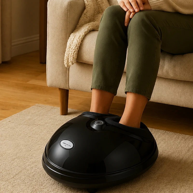Fotmassage (Shiatsu) med värme och tryckmassage