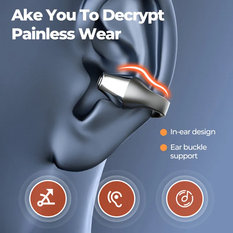 Bluetooth Øreklips Headset