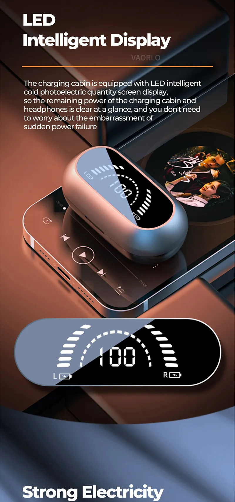Bluetooth Øreklips Headset