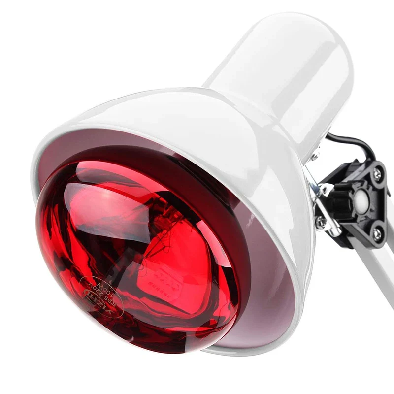 Rød Lysterapi Lampe til Huden - Infrarød Varme med Stativ