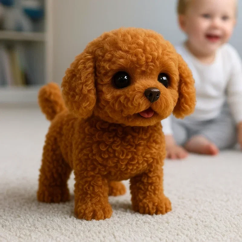 Interaktiv Plush Robot Hundelegetøj