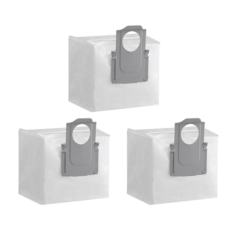 Roborock S7 MaxV Ultra/Q8 Max+/Q7+/Q7Max+/S8+/S8 Pro Ultra Vacuum Dust Bags (3 Pack) (Genuine)
