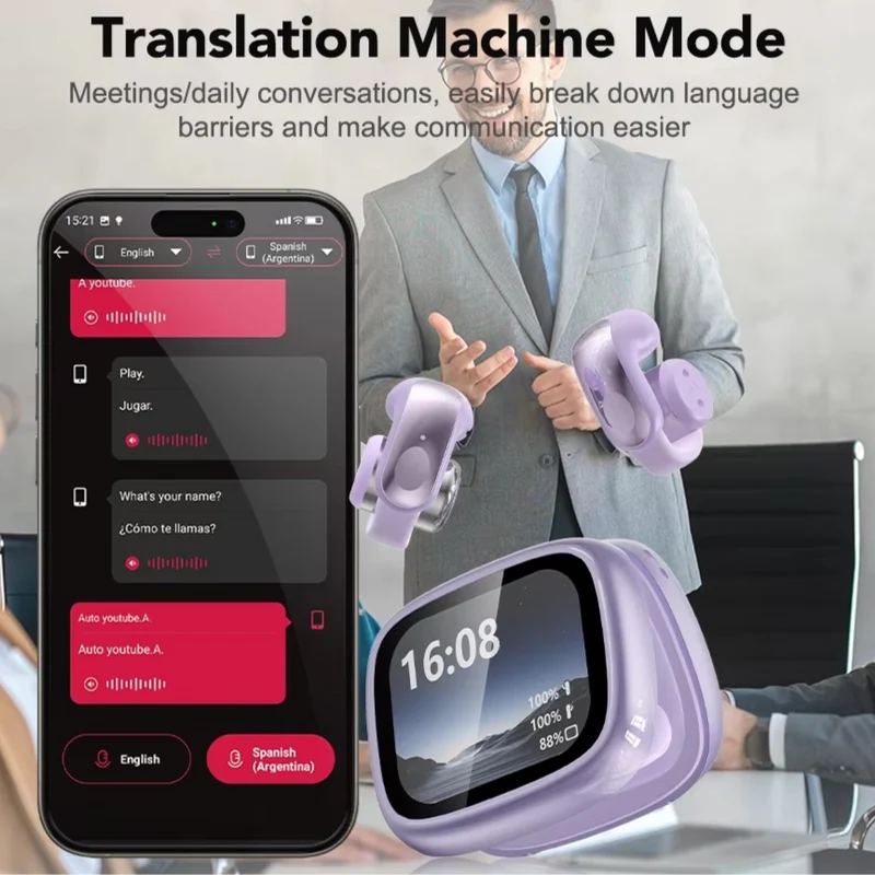 Trådløse Øretelefoner med Åben Design og ASMR-Funktioner
