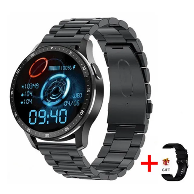 To-en-i-én Smartwatch med Bluetooth-høretelefoner