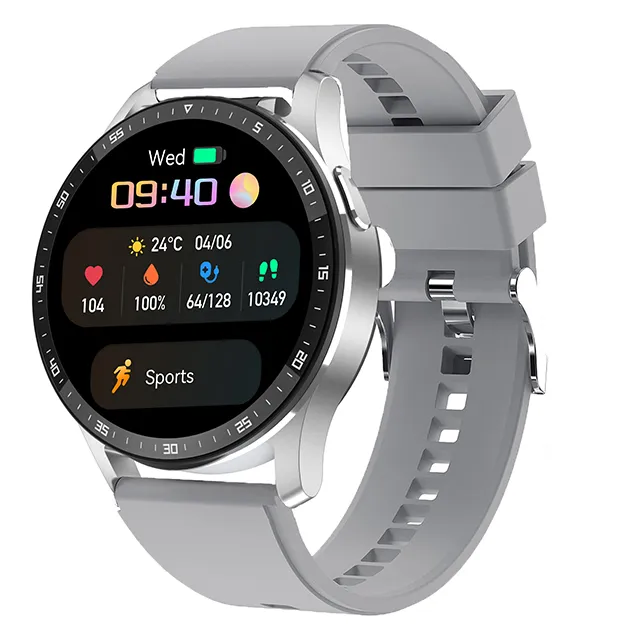 To-en-i-én Smartwatch med Bluetooth-høretelefoner