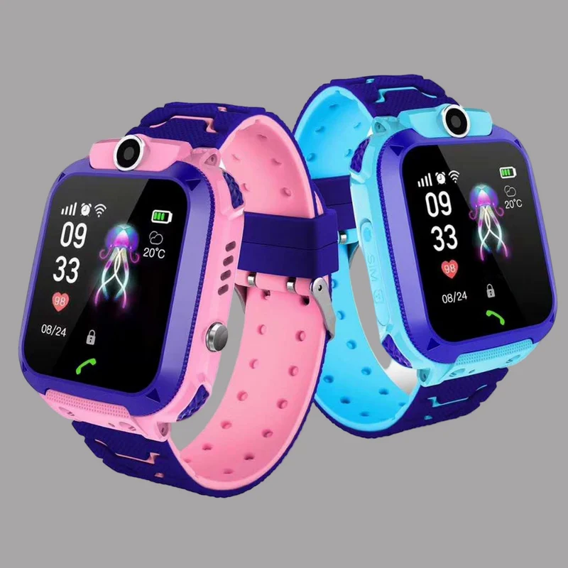 Børne GPS Smartwatch, vandtæt, Nødsituation Tracker