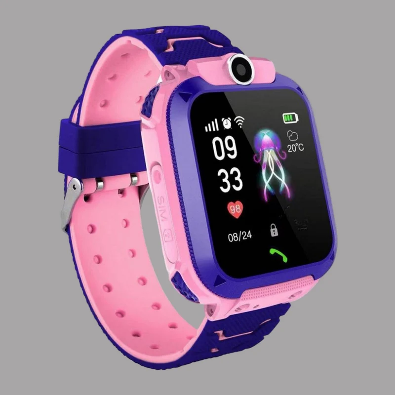 Børne GPS Smartwatch, vandtæt, Nødsituation Tracker