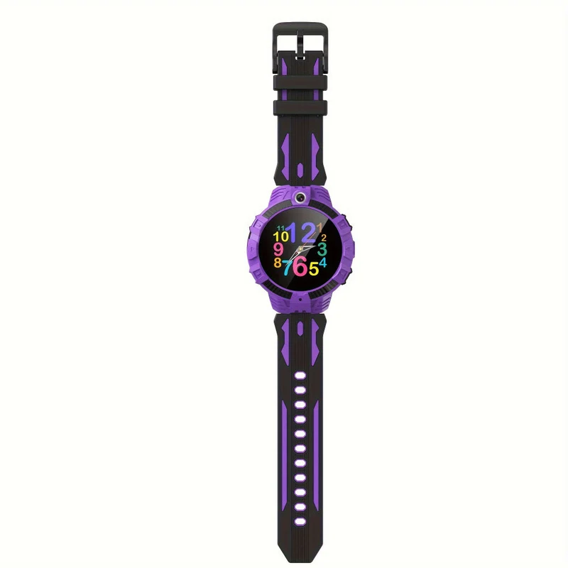 Børne Smartwatch med Touchscreen, Kamera og Genopladeligt USB Batteri