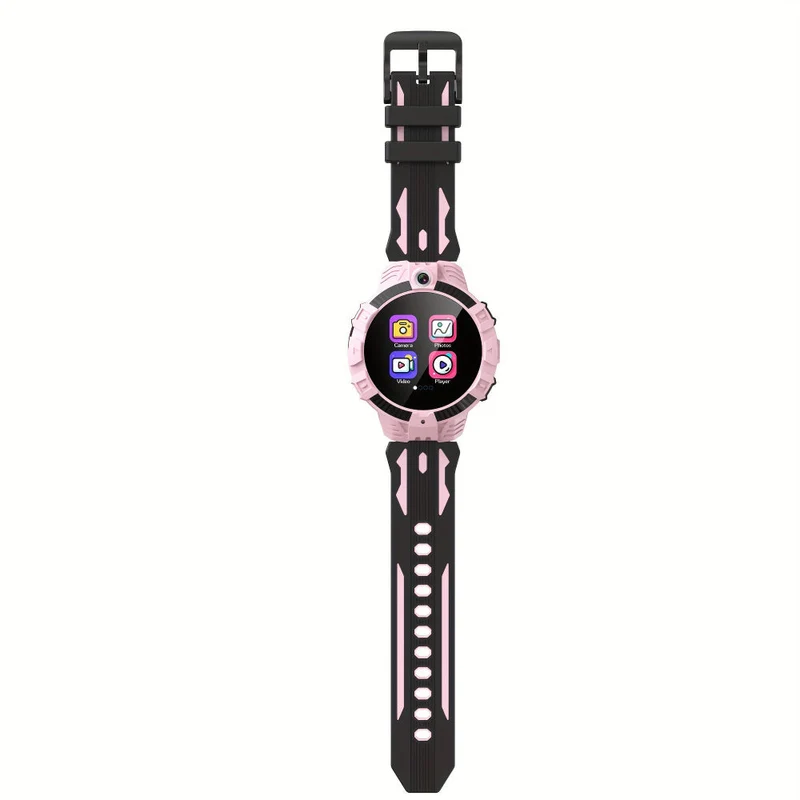 Børne Smartwatch med Touchscreen, Kamera og Genopladeligt USB Batteri