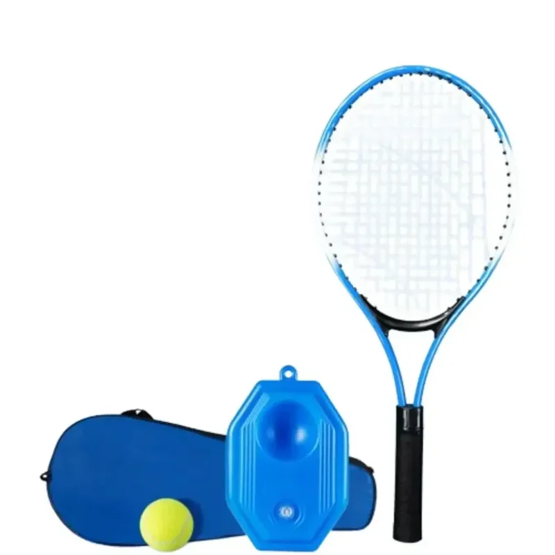 Tennis Sæt til Børn, Stødabsorberende, Rebound Træner til Udendørsbrug