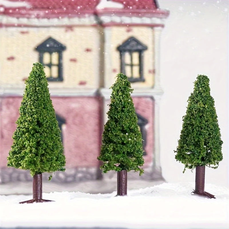 Festlig dekoration med lille juletræ til borddisplay