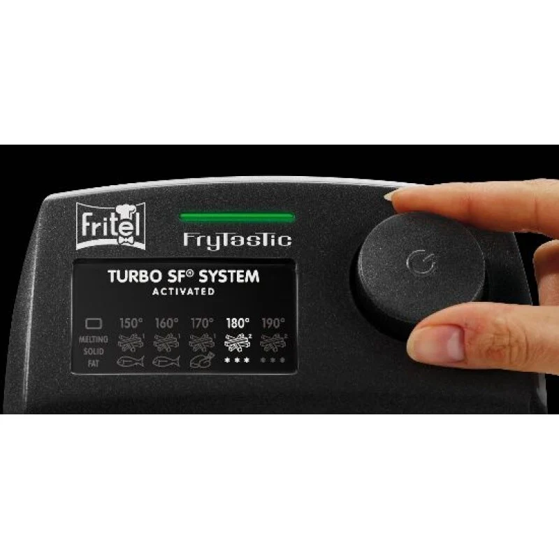 Fritel FryTastic 5150 Single 3 l Fristående 2300 W Fritös Antracit, Svart, Silver