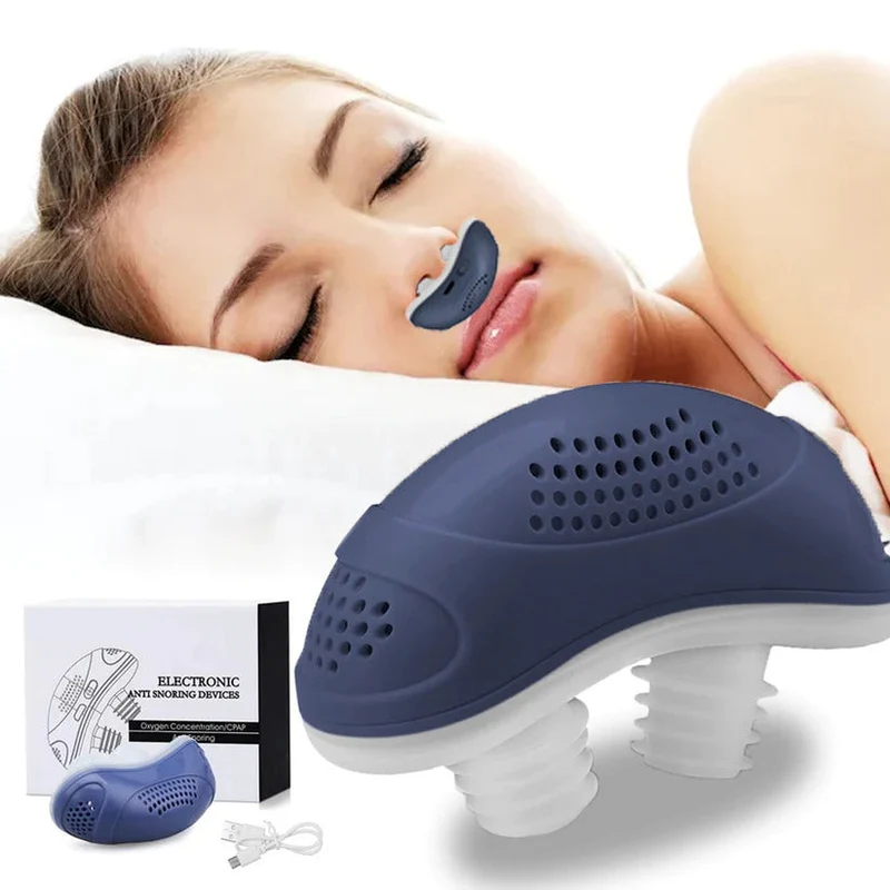 Micro CPAP Enhed til Søvnapnø – Kompakt Antirynkeapparat til Bedre Søvn
