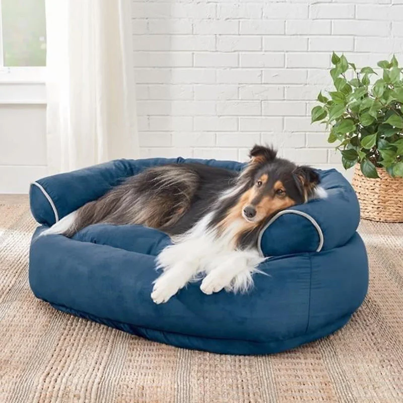 Ortodontal Hundesofa med Blødt Polstring - CalmPaw Sofa