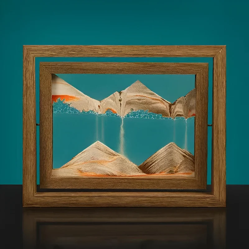 360° Sand Maleri – DynaFlow Arte de Arena i rektangulært format