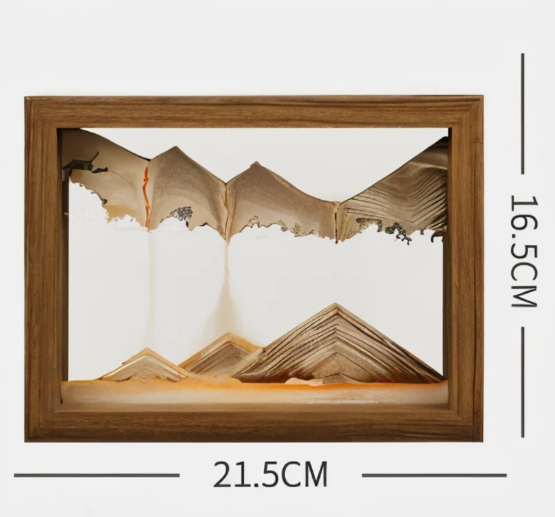 360° Sand Maleri – DynaFlow Arte de Arena i rektangulært format