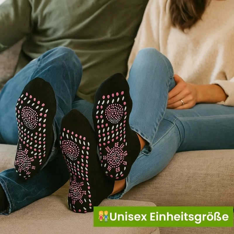 Selvvarmende termiske sokker - Unisex, størrelse one size