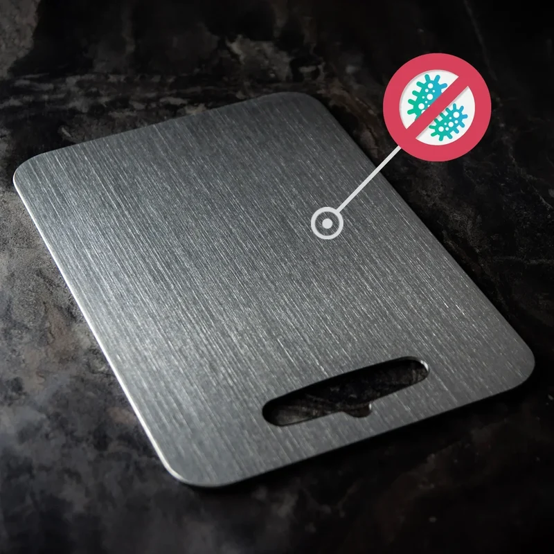 Skærebræt i 100% ren titanium