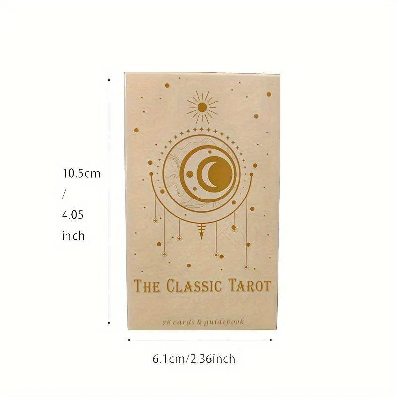 78-Kort Traditionelt Tarotkort Sæt