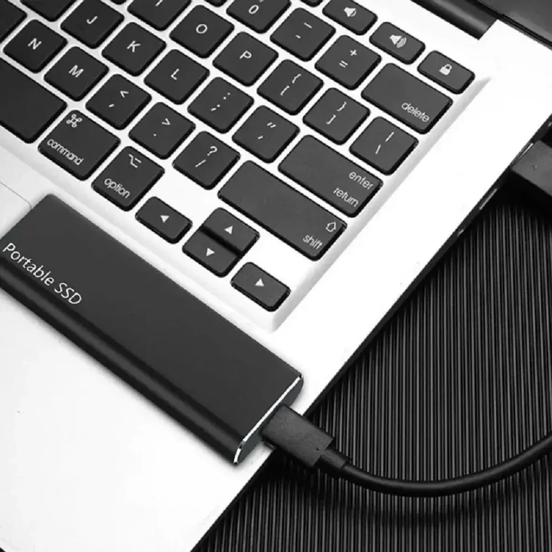 Bærbar ekstern SSD, Aluminium, Hurtig Lagringsenhed