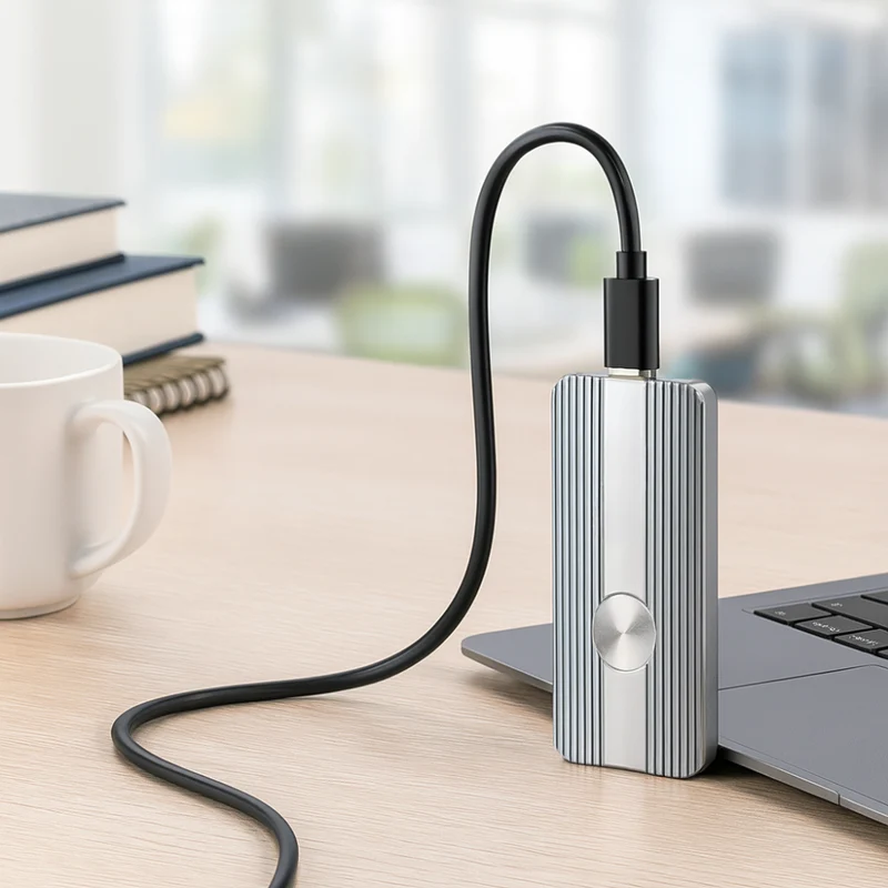 Bærbar SSD, USB-C, Ekstern Hurtig Lagringsenhed