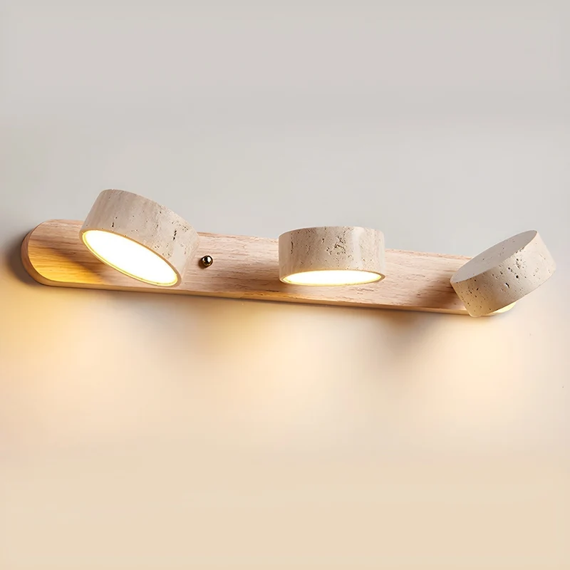 Duo Væglampe – Moderne, To Arme, Travertin Design
