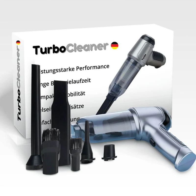 Håndstøvsuger TurboClean Pro - Power Edition med fordoblet effekt