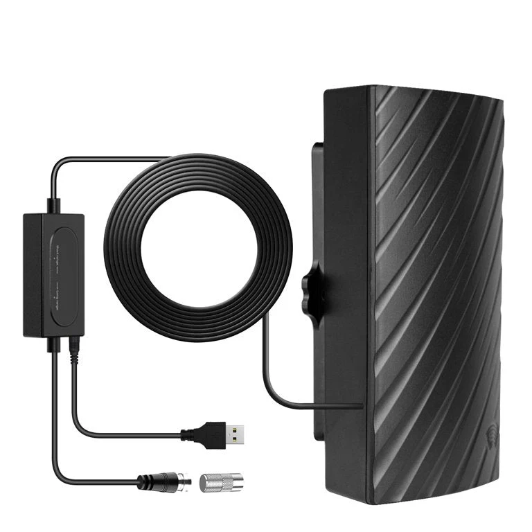 Indendørs TV-antenne, 4K, lang rækkevidde, digital modtagerantenne