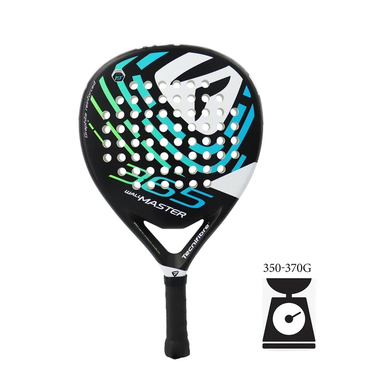 Letvægts Padelbat i kulfiber, mat finish, til nybegyndere og professionelle