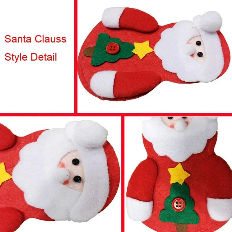 Festlig Sættebord Deko, Bestikholder Sæt til Jul