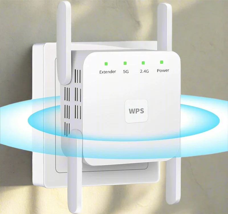 Dual-Band WiFi Signal Extender – Trådløs Forstærker