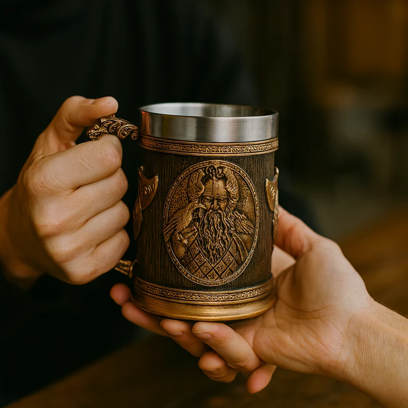 Viking Kande - Traditionel Keramik Beholder