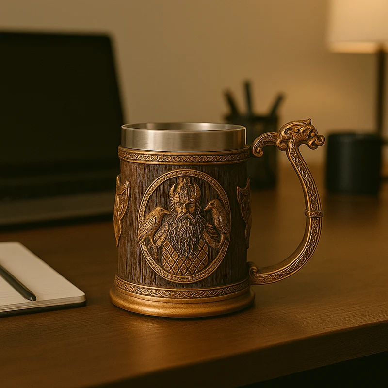 Viking Kande - Traditionel Keramik Beholder