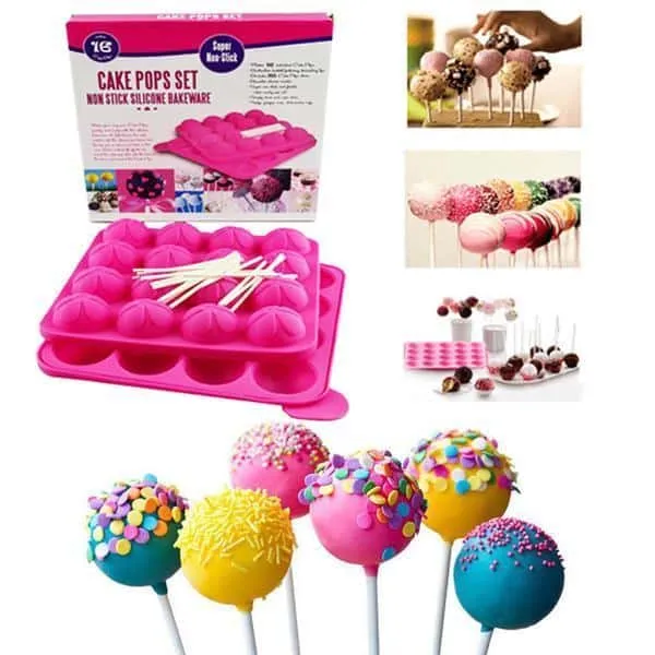 Cake pops form