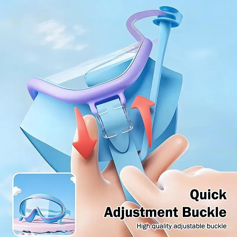SoftGoggles 1+1 GRATIS: Stort Ram Vattentäta Antimist Set Soft Goggles
