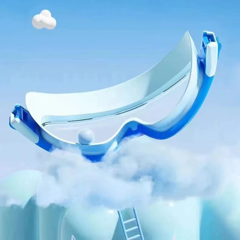 SoftGoggles 1+1 GRATIS: Stort Ram Vattentäta Antimist Set Soft Goggles