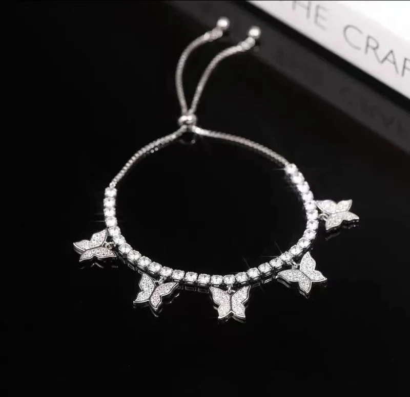 Armbånd med sommerfugledesign