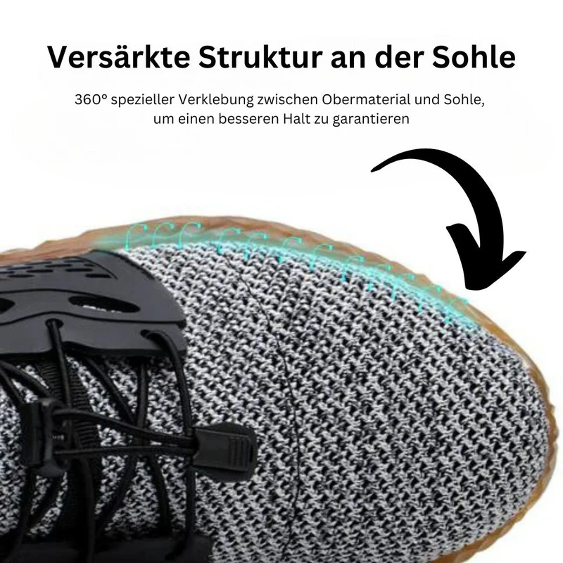 Sikkerhedssko til sneakers med EN-ISO standard