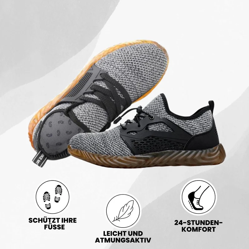 Sikkerhedssko til sneakers med EN-ISO standard