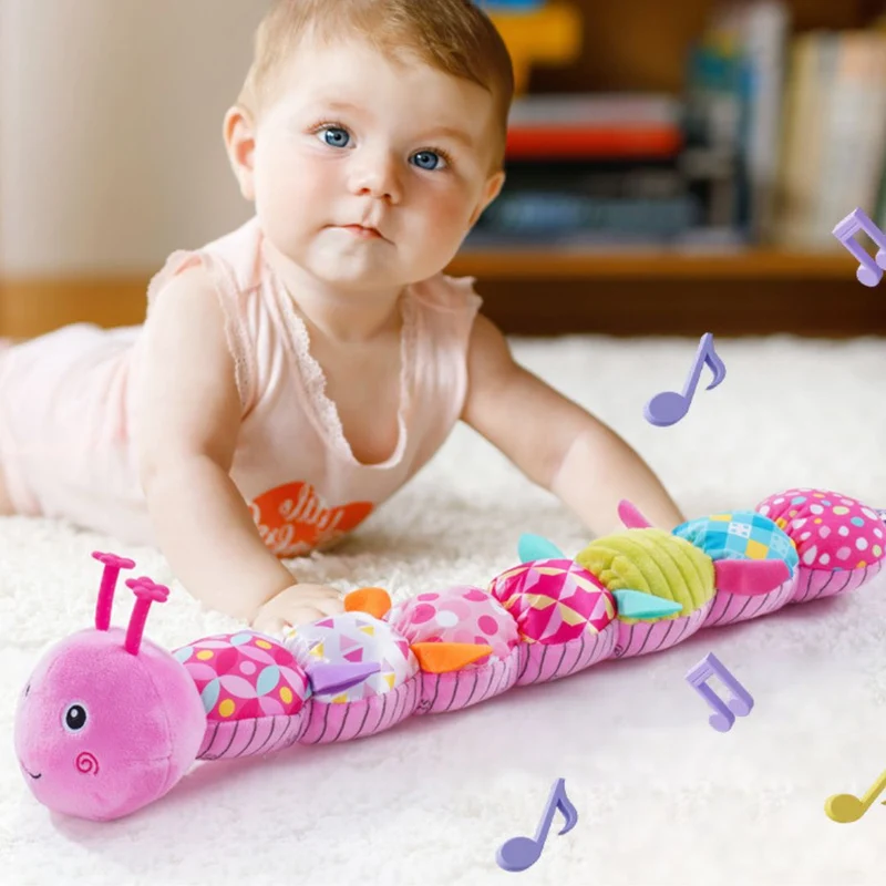 Musik Rangle og Sensorisk Plüsch Caterpillar