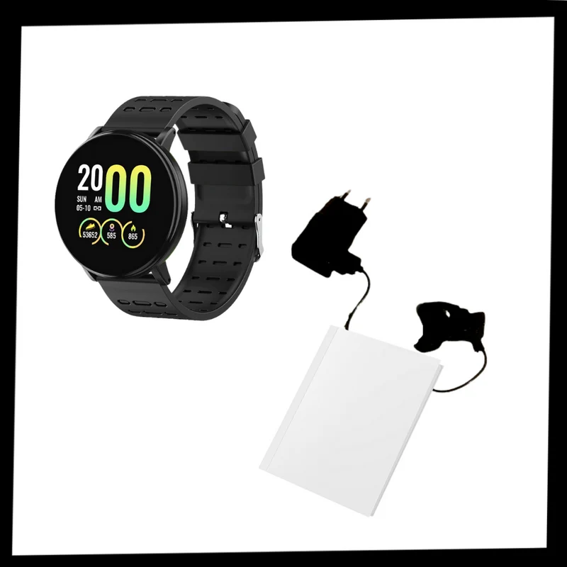 Vandtæt smartwatch med fitness tracker og aktivitetsmonitorering